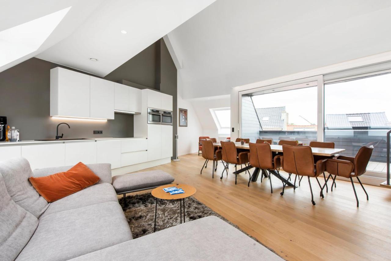 Apartament Exclusive Penthouse In Gandawa Zewnętrze zdjęcie