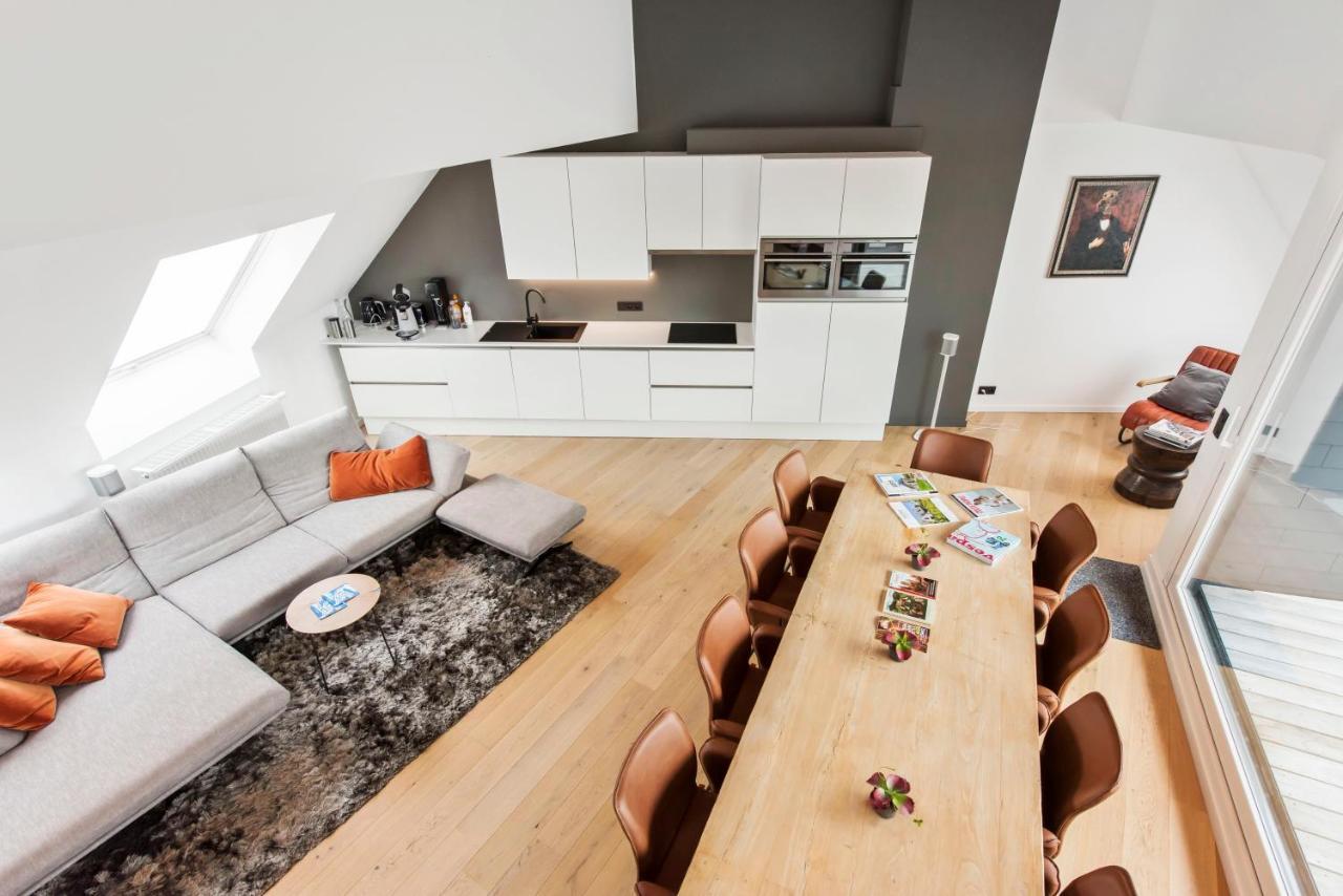 Apartament Exclusive Penthouse In Gandawa Zewnętrze zdjęcie
